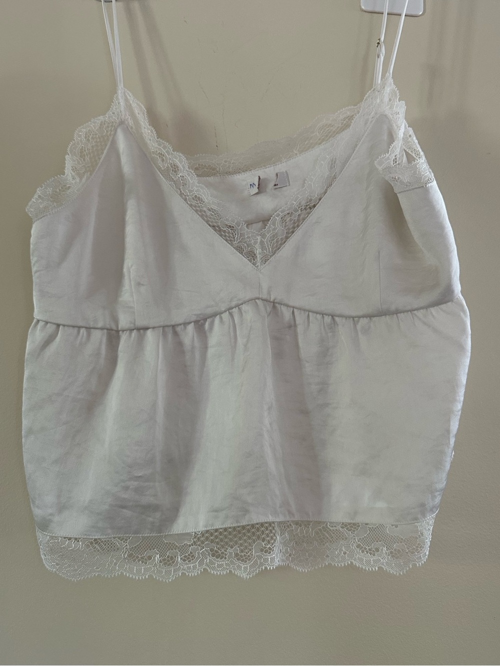 Aritzia Little moon Lace-Trim Top